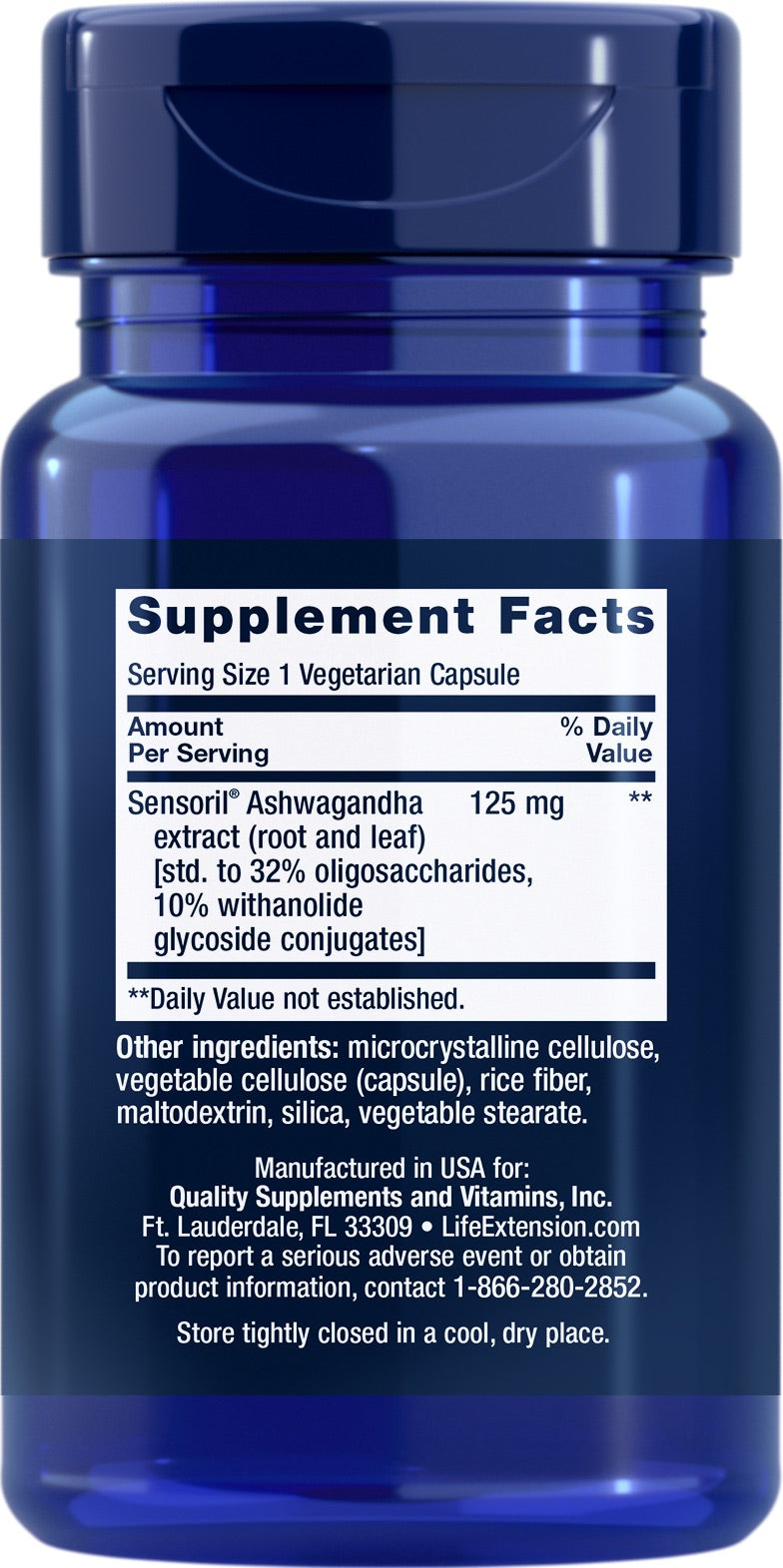 Optimized Ashwagandha