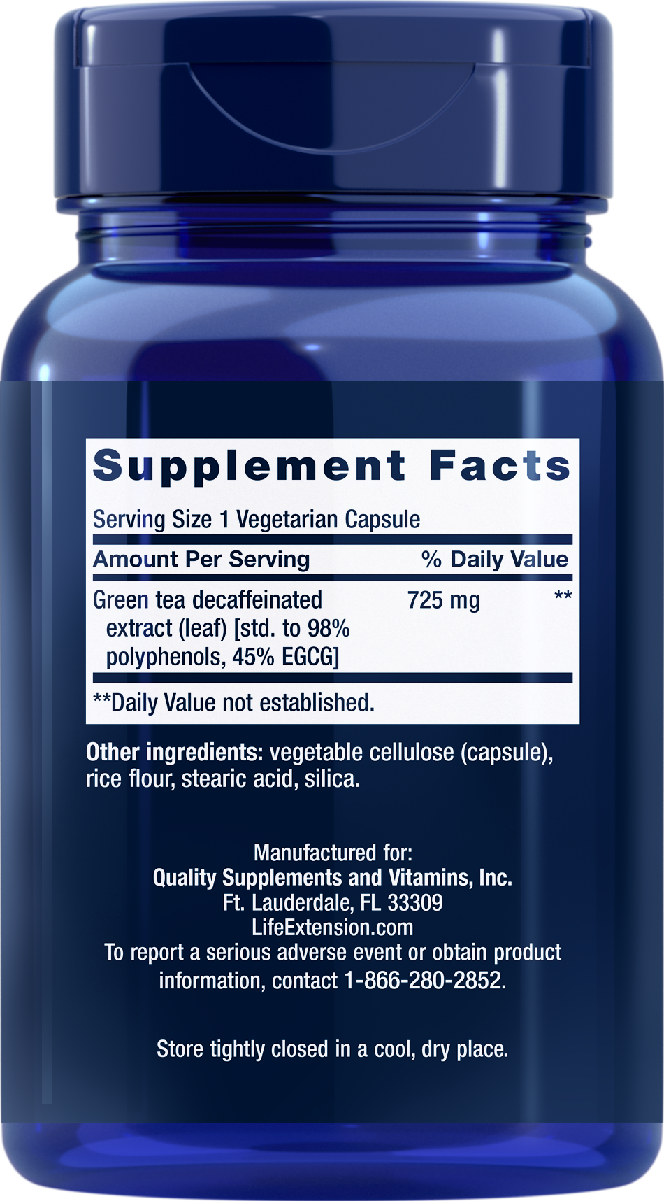 Decaffeinated Mega Green Tea