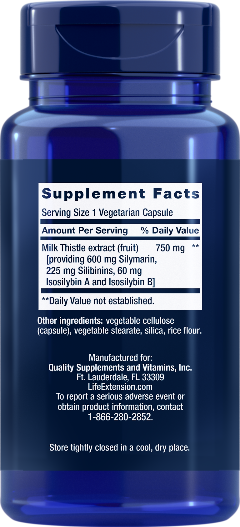Milk Thistle (Silymarin Silibinins Isosilybin A & B)