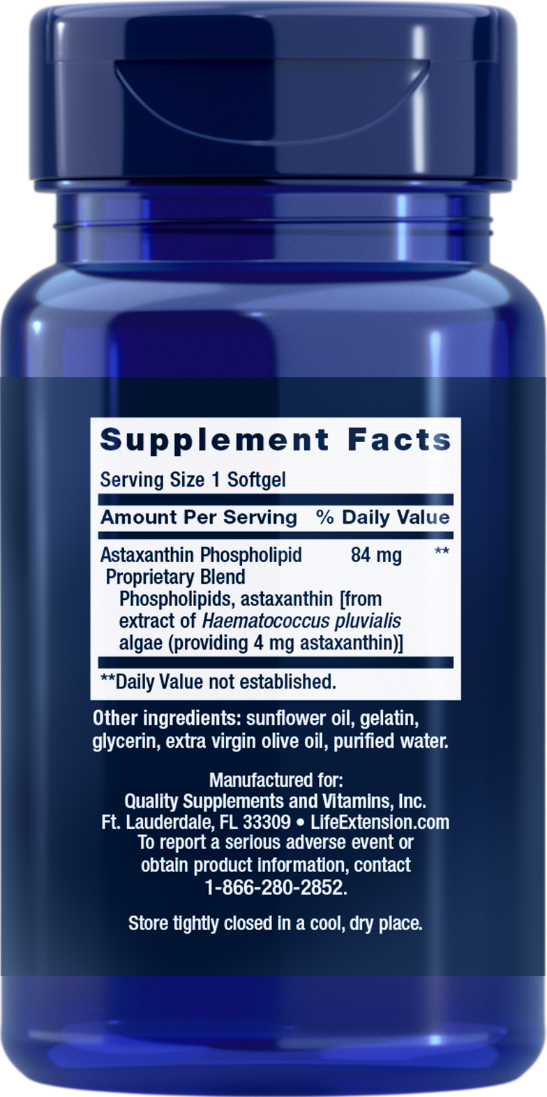 Astaxanthin with Phospholipids
