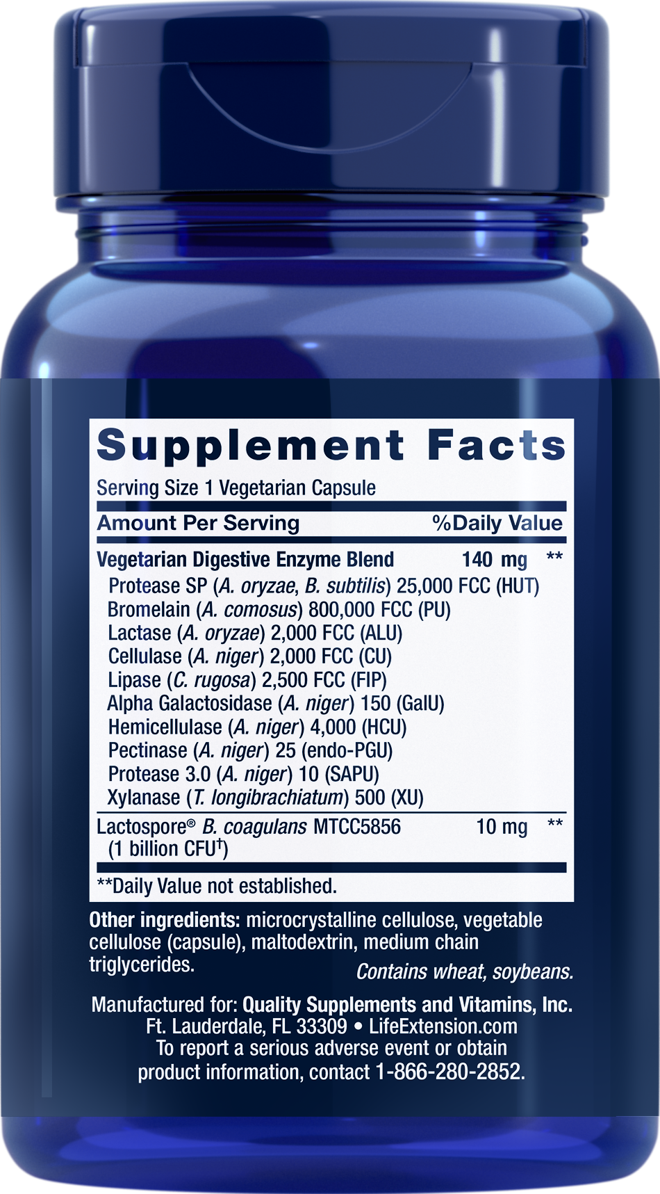 Enhanced Super Digestive Enzymes And Probiotics