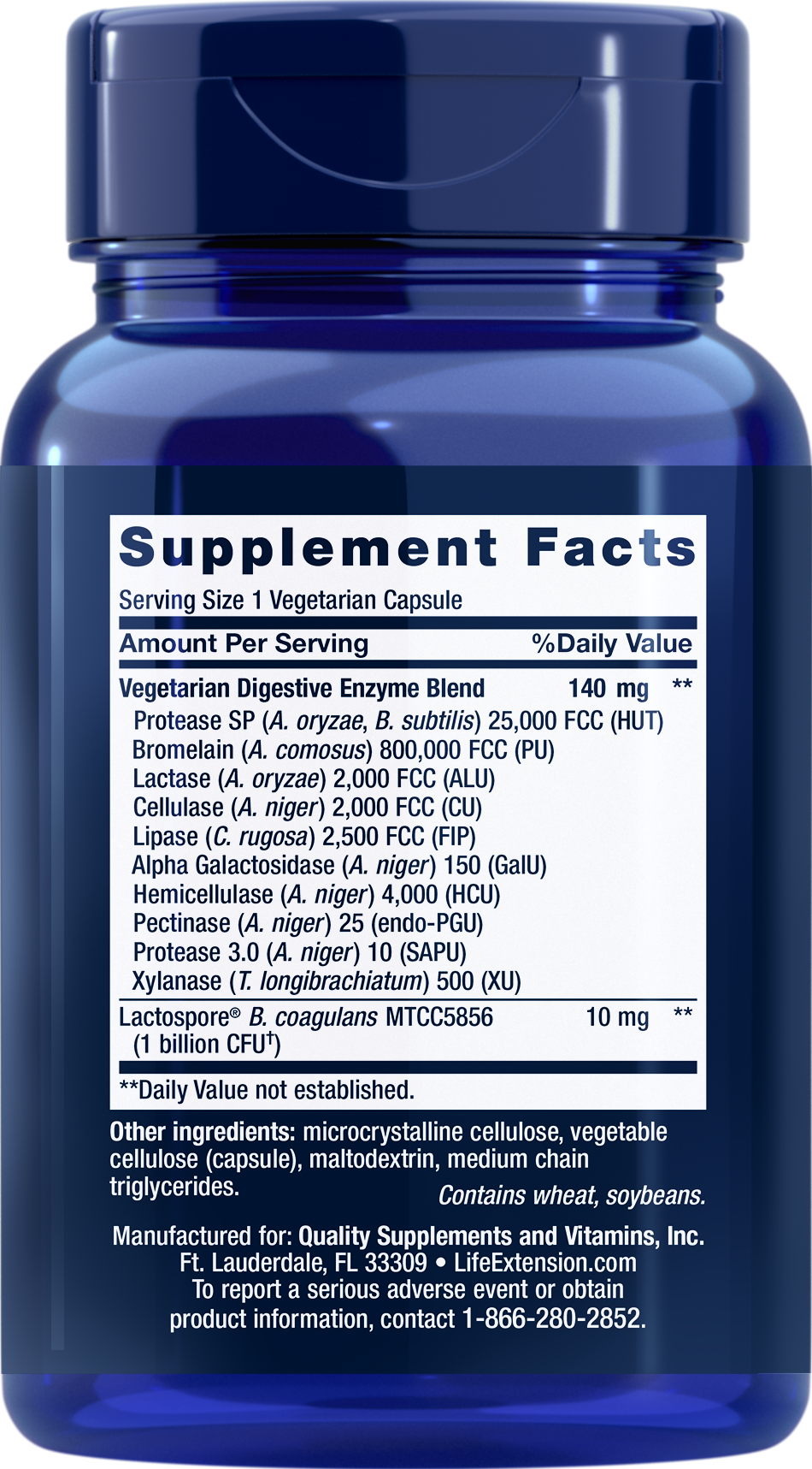 Enhanced Super Digestive Enzymes And Probiotics