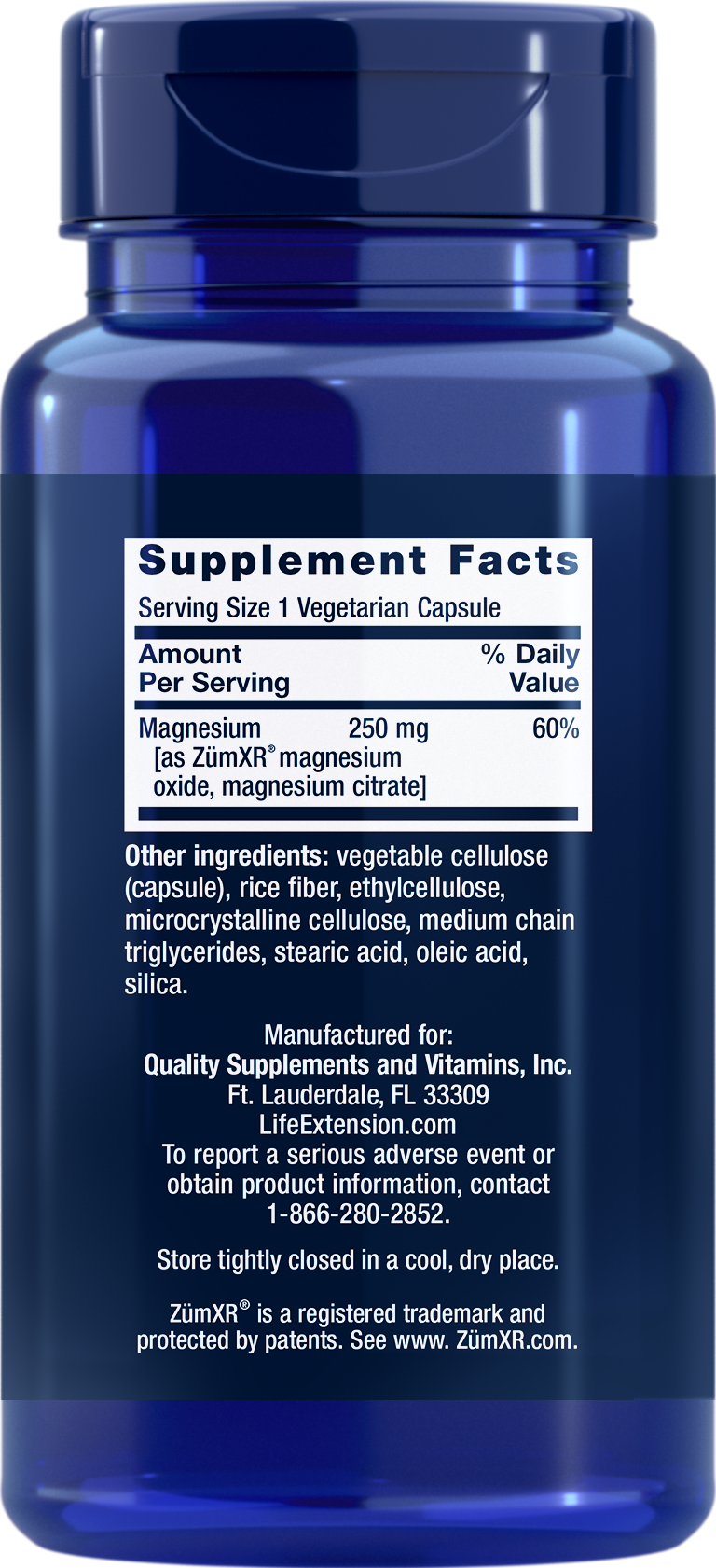 Extend-Release Magnesium