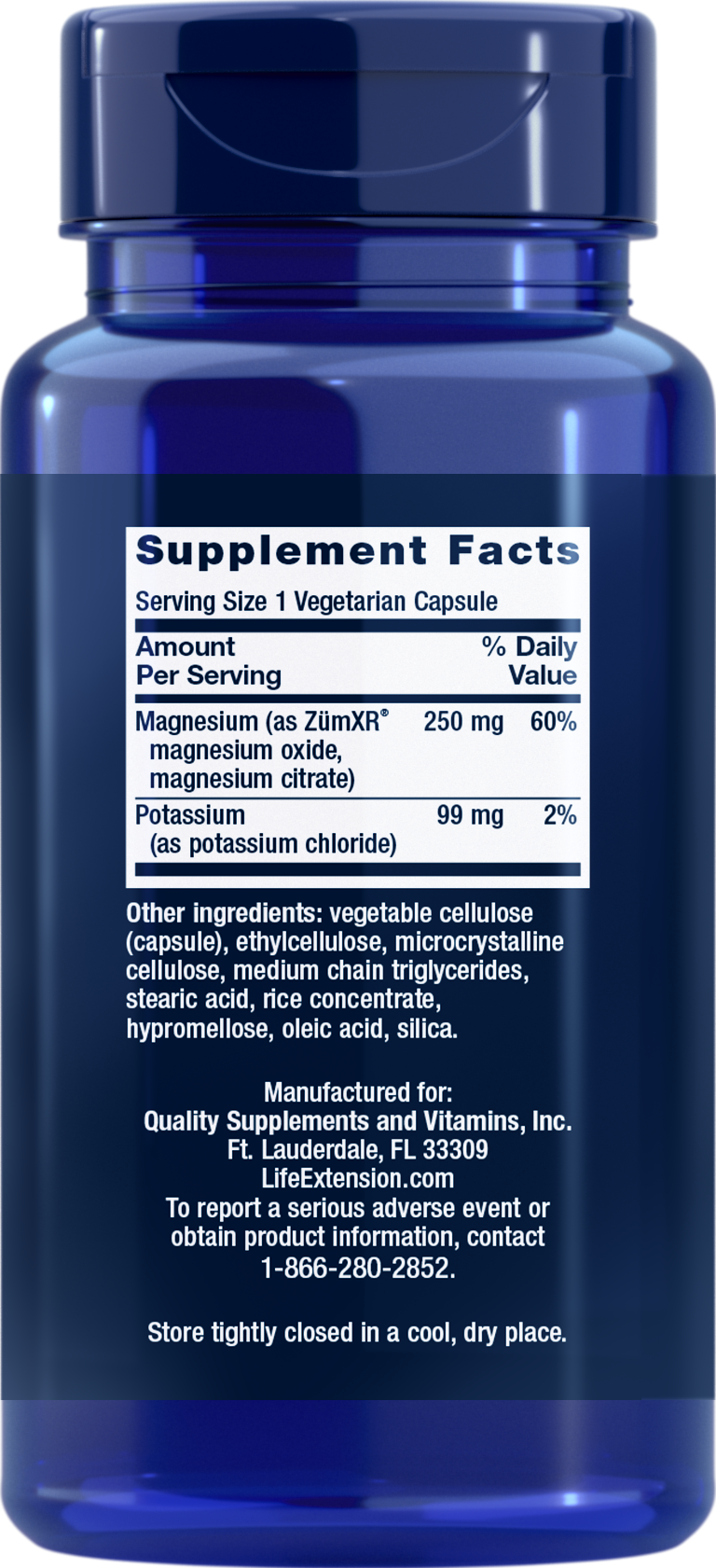 Potassium with Extend-Release Magnesium