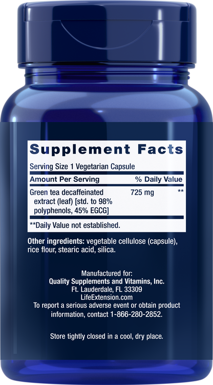 Decaffeinated Mega Green Tea