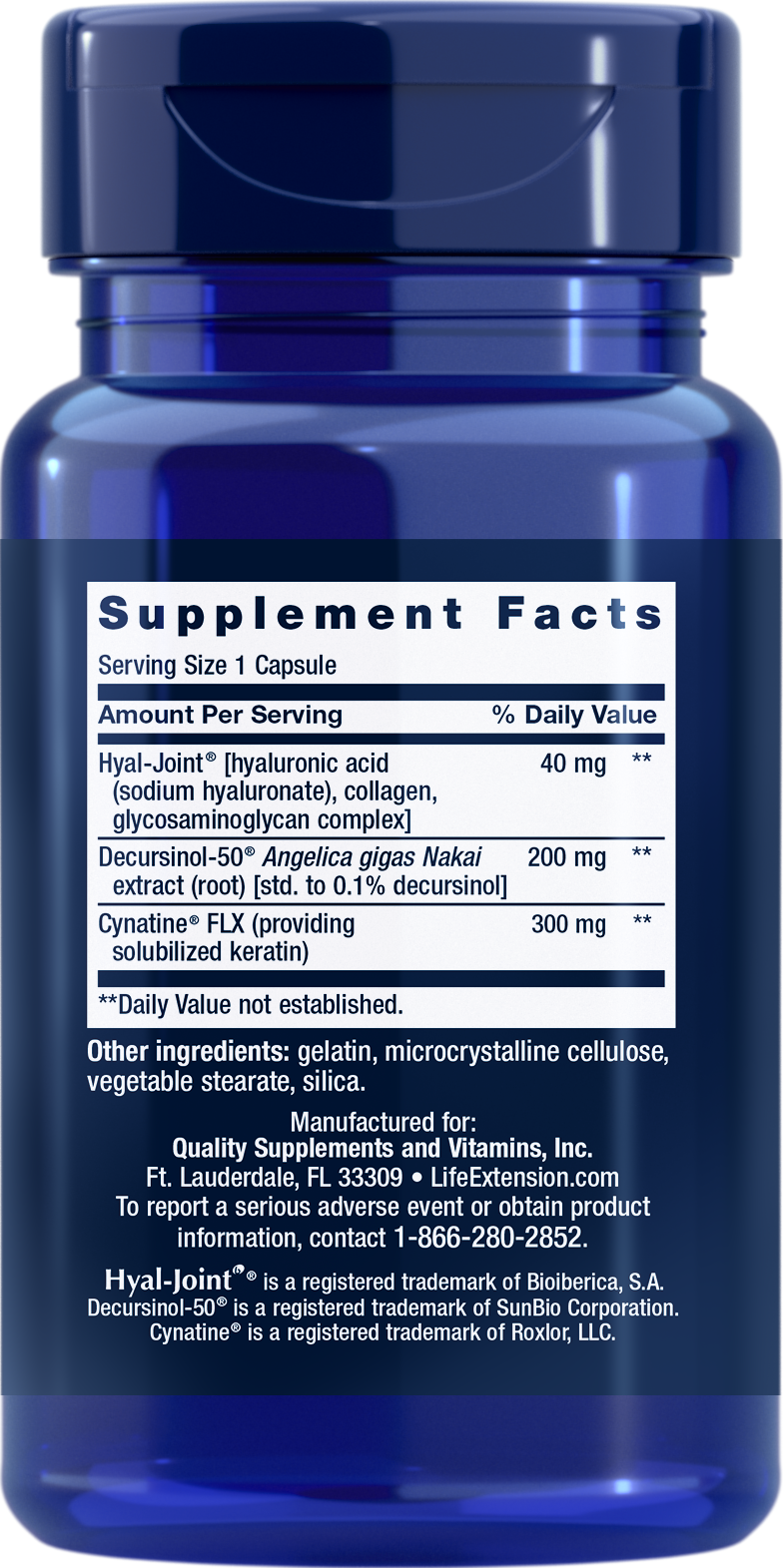 Fast-Acting Joint Formula