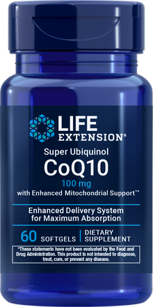 Super Ubiquinol CoQ10 with Enhanced Mitochondrial Support