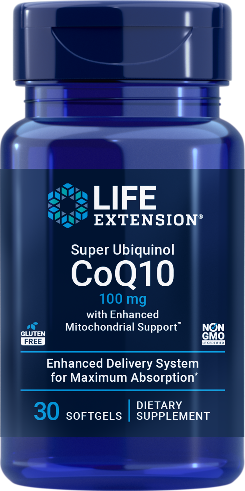 Super Ubiquinol CoQ10 with Enhanced Mitochondrial Support™