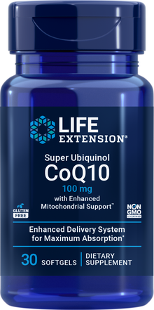 Super Ubiquinol CoQ10 with Enhanced Mitochondrial Support™
