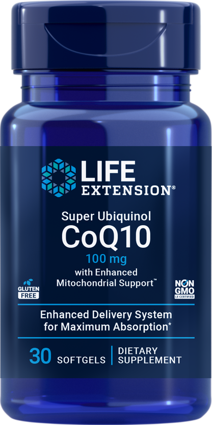 Super Ubiquinol CoQ10 with Enhanced Mitochondrial Support™