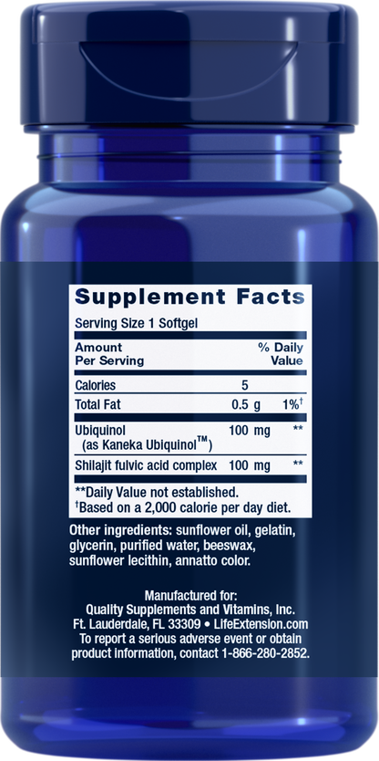 Super Ubiquinol CoQ10 with Enhanced Mitochondrial Support™