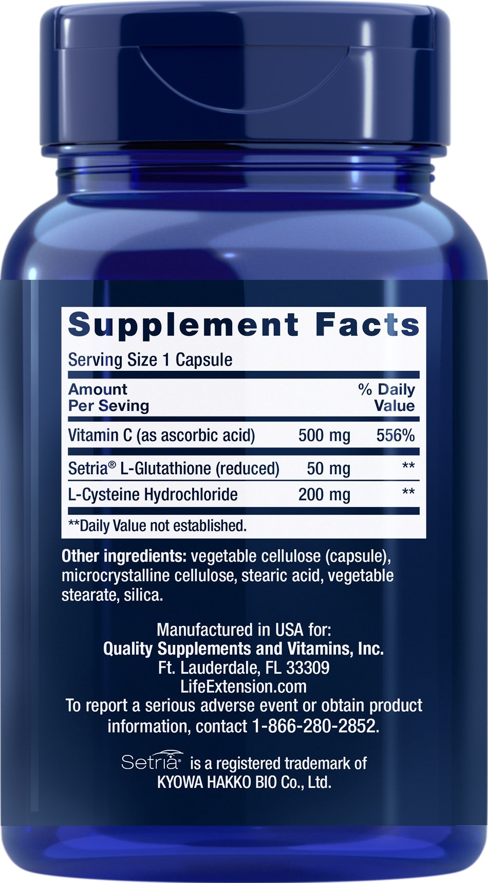 Glutathione, Cysteine & C