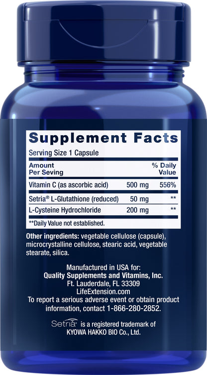 Glutathione, Cysteine & C