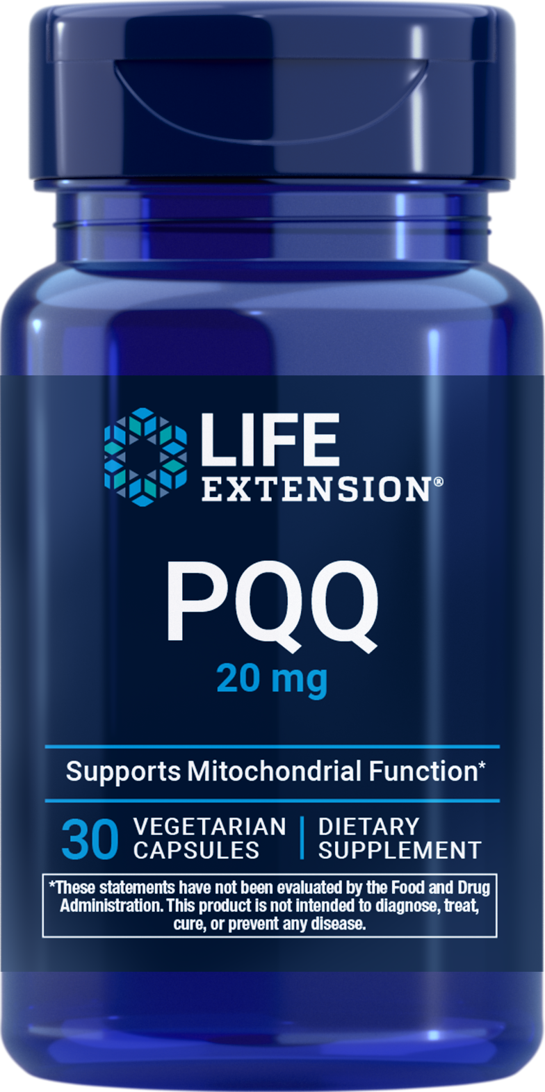 PQQ Pyrroloquinoline Quinone 20 mg