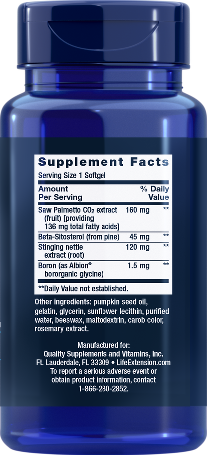 PalmettoGuard® Saw Palmetto, Nettle Root and Beta-Sitosterol