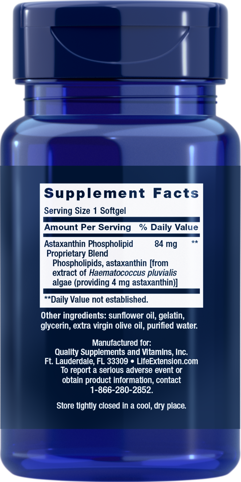 Astaxanthin with Phospholipids