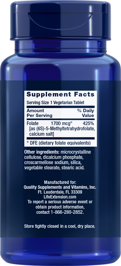 Optimized Folate 1700 mcg DFE