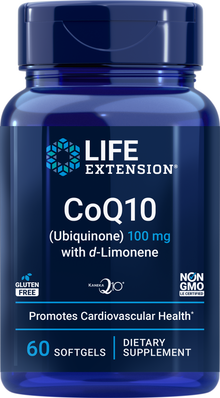 CoQ10 (Ubiquinone) with d-Limonene