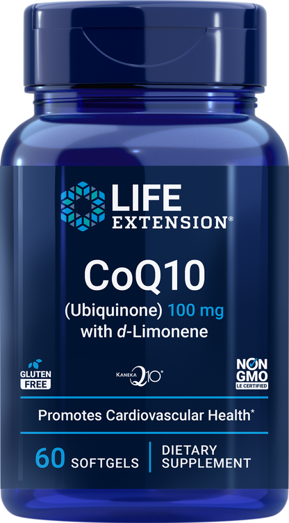 CoQ10 (Ubiquinone) with d-Limonene