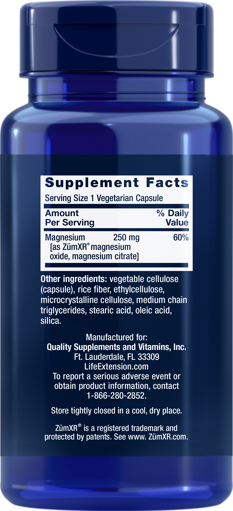Extend-Release Magnesium