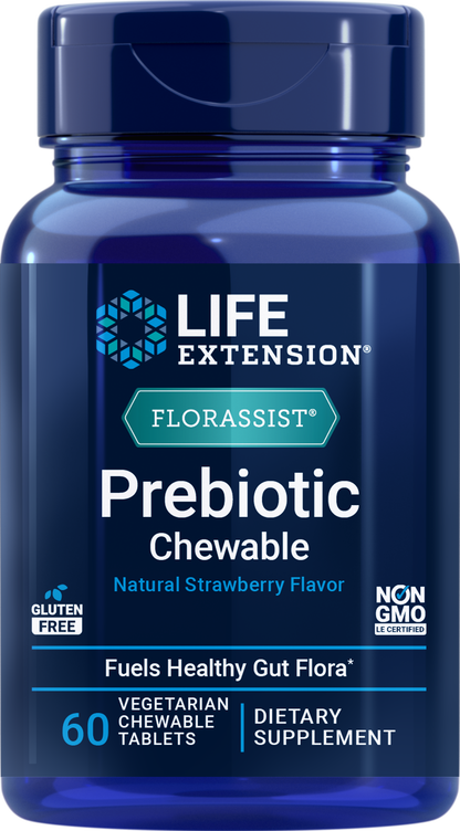 FLORASSIST® Prebiotic Chewable (Strawberry)