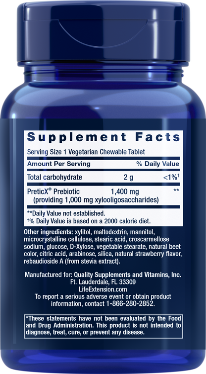 FLORASSIST® Prebiotic Chewable (Strawberry)