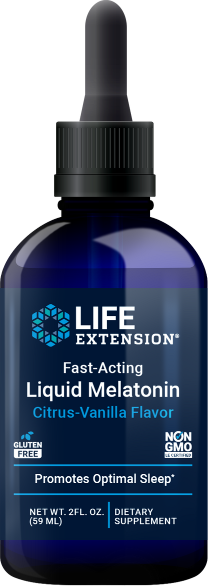 Fast-Acting Liquid Melatonin (Citrus-Vanilla)