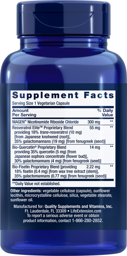 NAD+ Cell Regenerator™ and Resveratrol